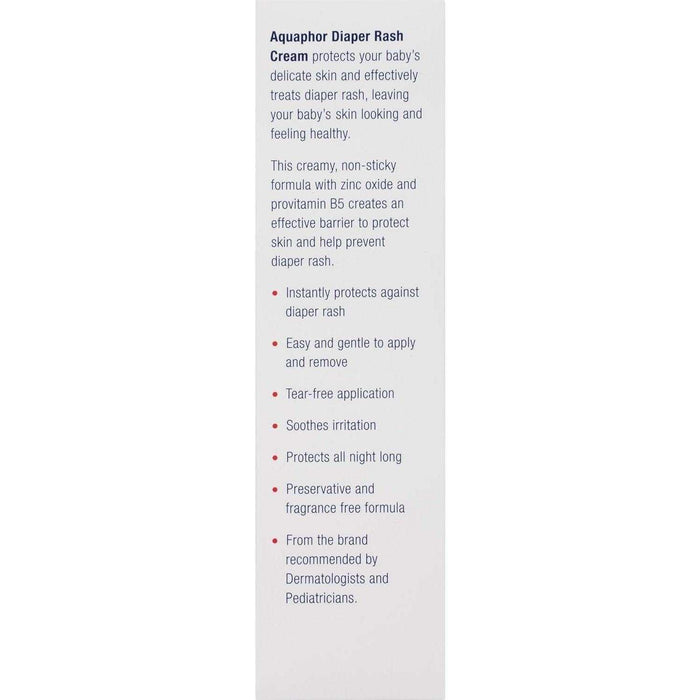Aquaphor Baby Diaper Rash Cream - 3.5 oz - Elvoros