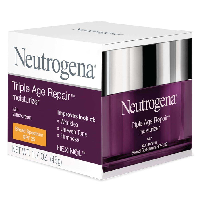 Neutrogena Triple Age Repair Moisturizer with SPF 25 - 1.7 oz - Elvoros