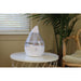 Crane Droplet Ultrasonic Cool Mist Humidifier Clear/White - 0.5 Gallon - Elvoros