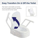 Drive Medical PreserveTech Universal Raised Toilet Seat - Elvoros