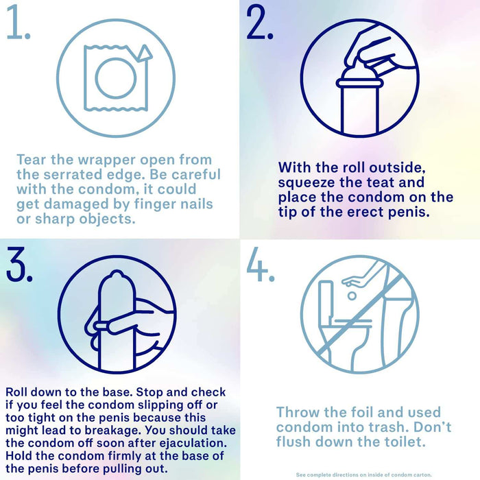 Durex Air Ultra Thin Transparent Natural Rubber Latex Condoms