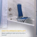 Drive Medical Whisper Ultra Quiet Bath Lift - Blue - Elvoros