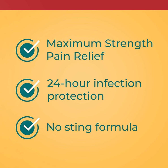 Neosporin +Burn Relief Max Strength Antibiotic Ointment - 0.5 oz - Elvoros