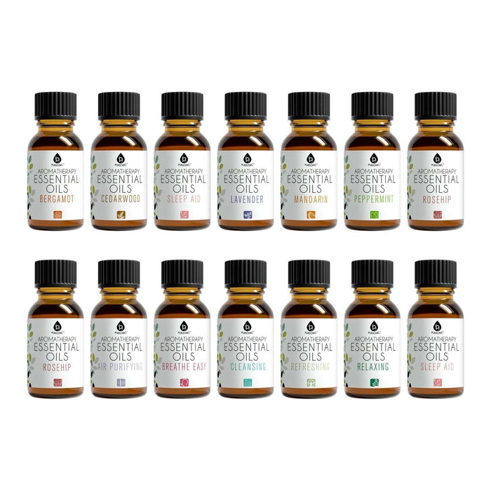 Pursonic 100% Pure Essential Aromatherapy Oils - 14 Varieties