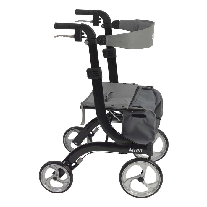 Drive Medical Nitro Euro Style Rollator Rolling Walker - Elvoros