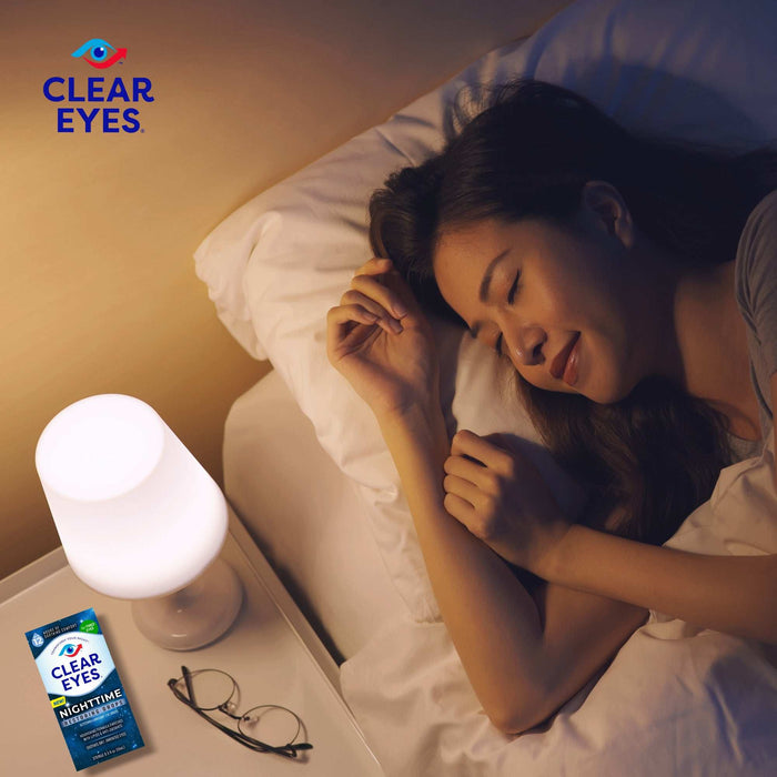 Clear Eyes Nighttime Restoring Eye Drops - 0.5 Oz