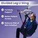 Medacure Bariatric Universal Divided Leg Patient Lift U Sling - Elvoros