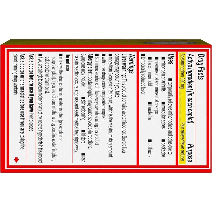 Tylenol 8 Hour Arthritis & Joint Pain Acetaminophen Tablets - 24 Ct - Elvoros