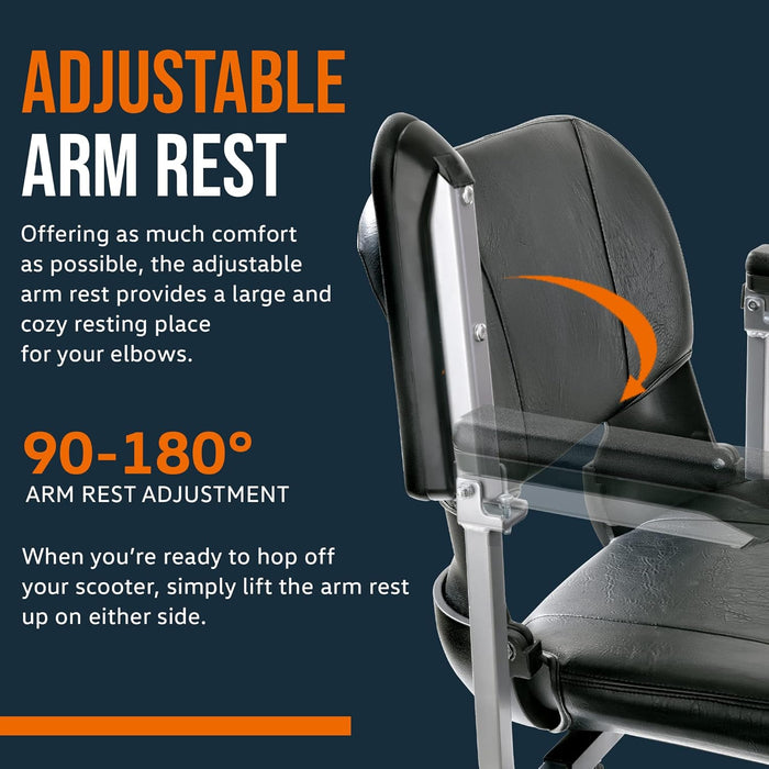 SuperHandy Upgraded Fully Padded Faux Leather Cushioned Seat