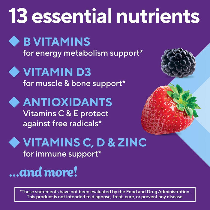 Vitafusion Men's Gummy Multi-Vitamins Berry