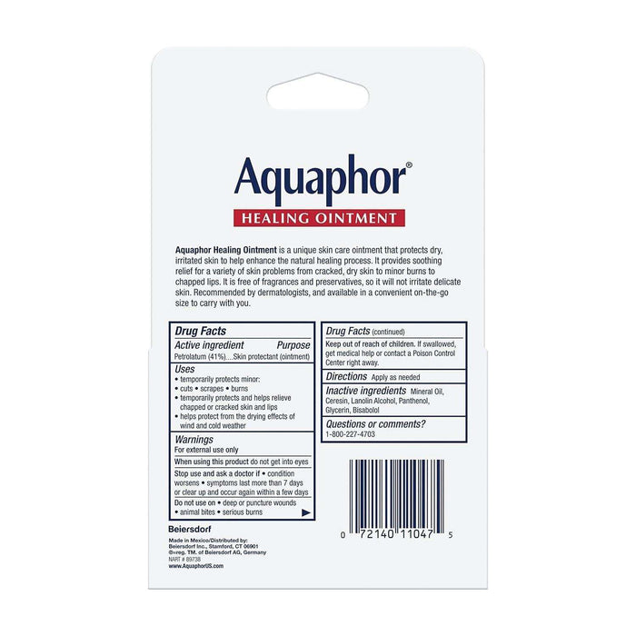 Aquaphor Healing Ointment Tube - 2 X 0.35 oz - Elvoros