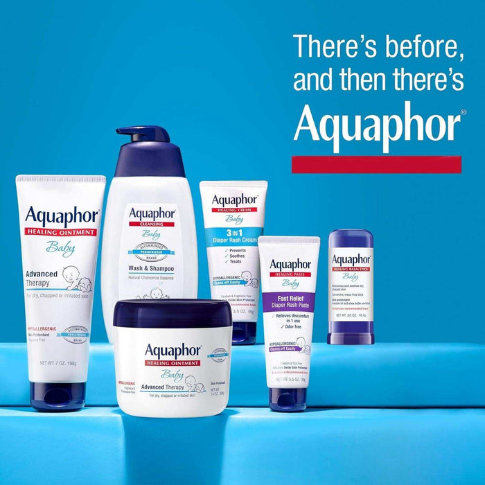 Aquaphor Baby Diaper Rash Cream - 3.5 oz - Elvoros