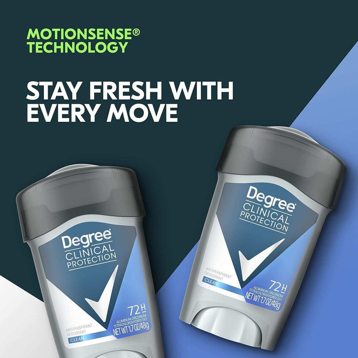 Degree Clean Clinical Antiperspirant Deodorant - Men