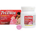 Tylenol Children's Pain + Fever Relief Chewables Bubble Gum - 24 Ct - Elvoros