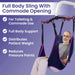 Medacure Universal Full Body Patient Lift Sling with Commode - Elvoros
