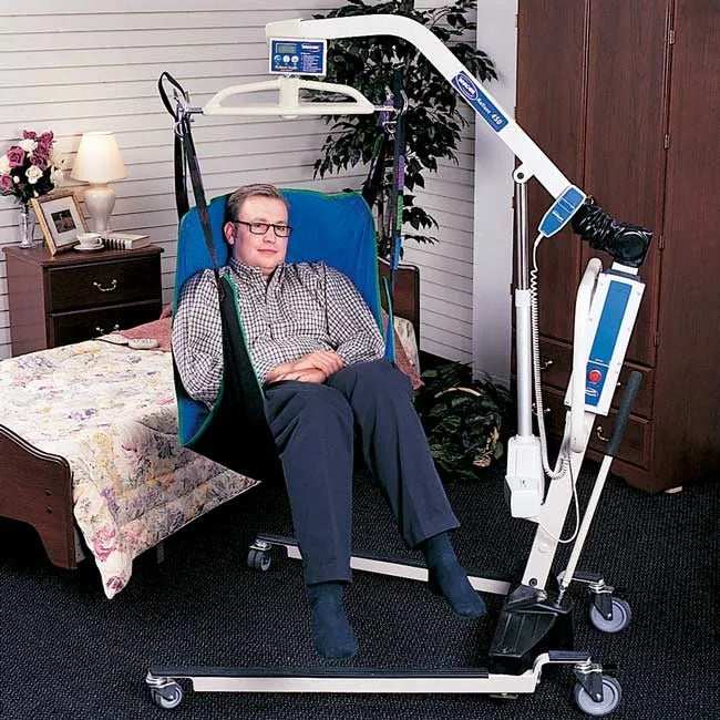 Invacare Reliant Heavy-Duty Electric Patient Lift with Manual Low Base