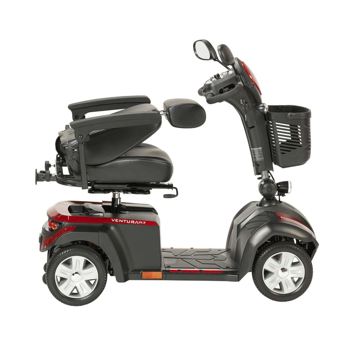 Drive Medical Ventura Power 4-Wheel Mobility Scooter With Captain Seat - Elvoros