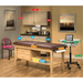 Clinton Classic Exam Room Furniture Package - Classic Ready Room - Elvoros