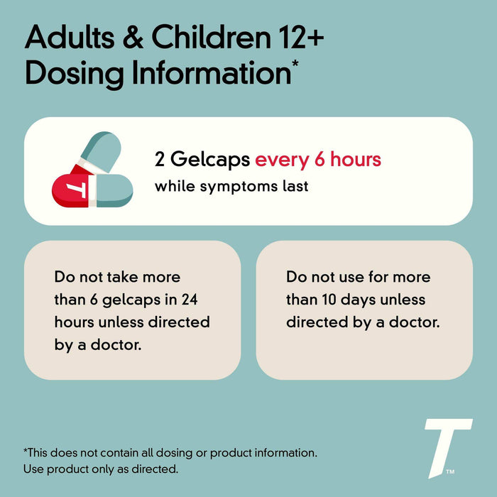 Tylenol Extra Strength Acetaminophen Rapid Release Gels - 24 Count - Elvoros