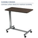 Drive Medical Non Tilt Top Overbed Table - Elvoros
