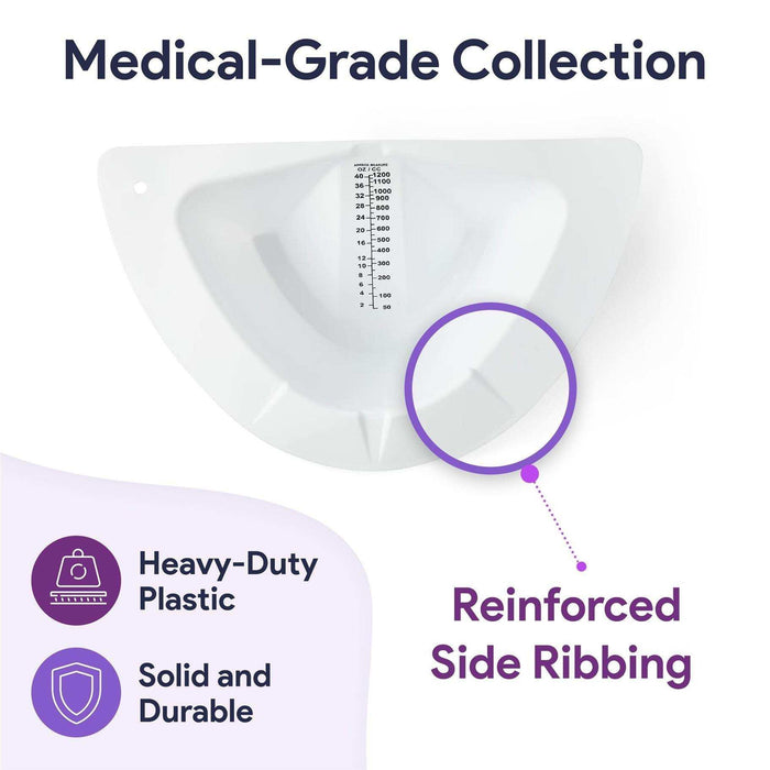 Urine Hats For Toilet Standard Fit Urine Collection Hat - 10 Pack - Elvoros