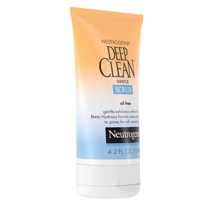 Neutrogena Deep Clean Gentle Daily Facial Scrub - 4.2 Fl Oz - Elvoros