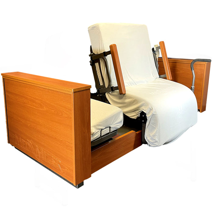 Med-Mizer ActiveCare Deluxe Rotating Sit to Stand Hospital Bed shophomemed