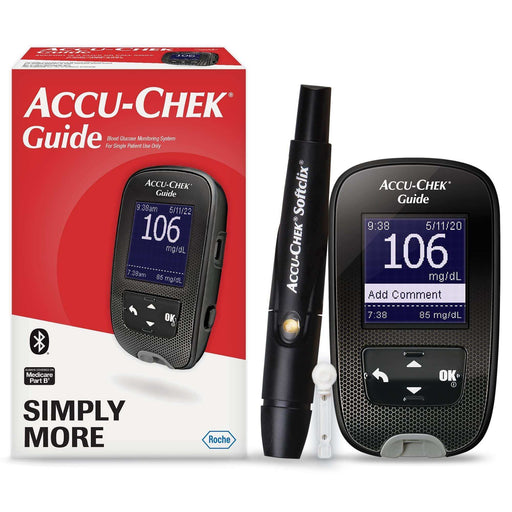 Accu-Chek Guide Blood Glucose Monitoring System Kit - Elvoros