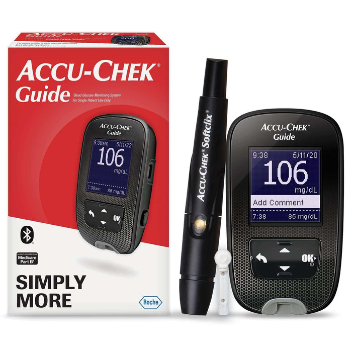 Accu-Chek Guide Blood Glucose Monitoring System Kit - Elvoros