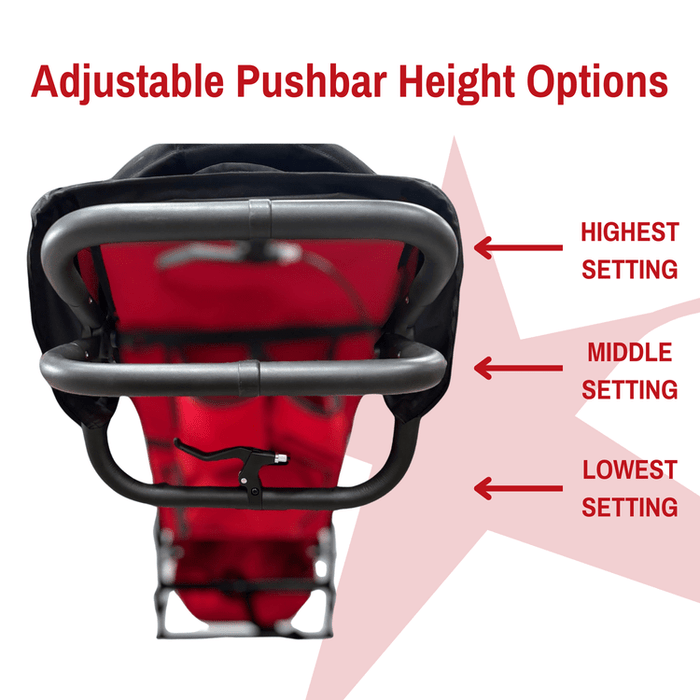 Adaptive Star Pediatric Mobility Axiom Improv Push Chair