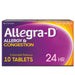 Allegra-D Allergy & Congestion Non-Drowsy 24-Hour Tablets