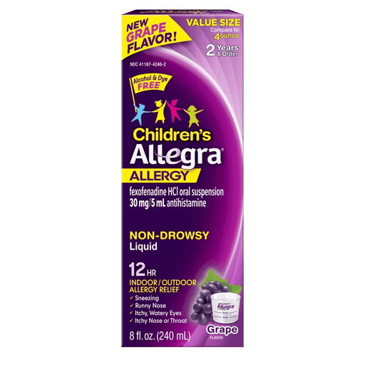 Allegra Children's Allergy 12 Hour Non-Drowsy Liquid