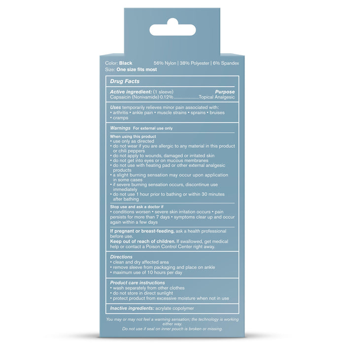 Nufabrx Ankle Compression Sleeve