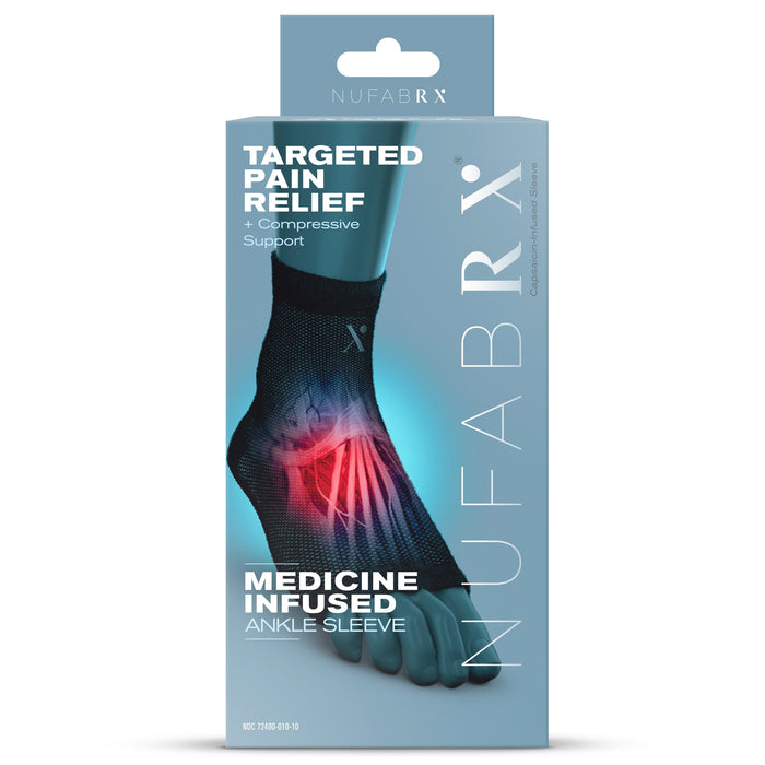 Nufabrx Ankle Compression Sleeve