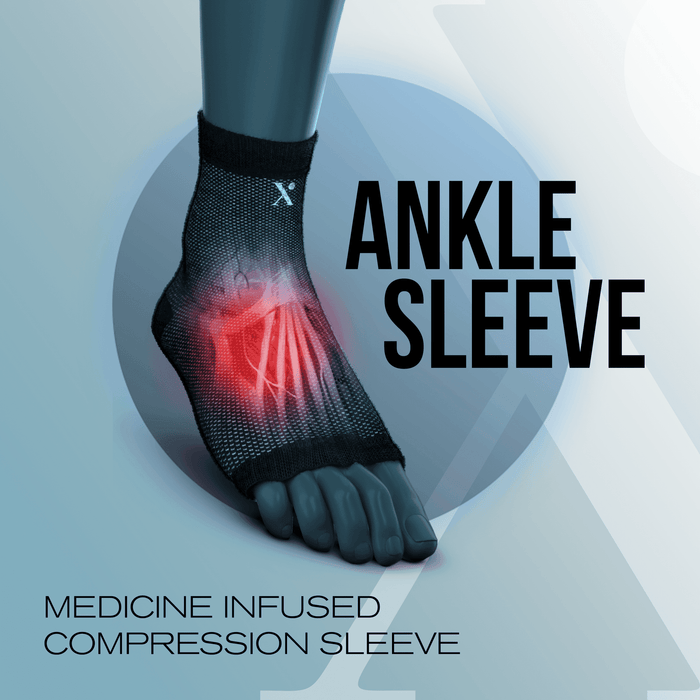 Nufabrx Ankle Compression Sleeve