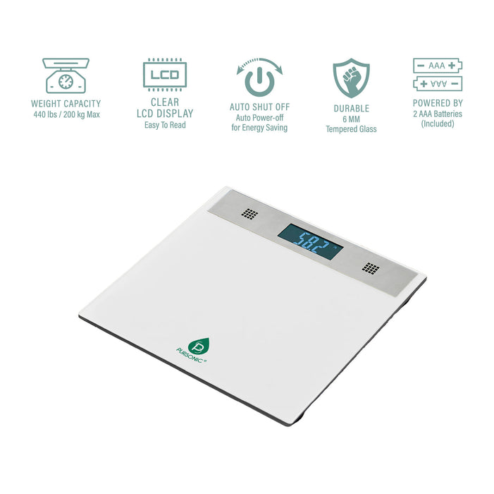Pursonic Bilingual Talking Bathroom Scale