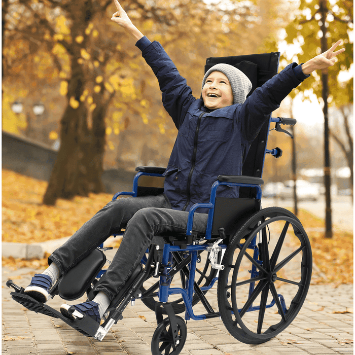 Circle Speciality Ziggo Pro Reclining Pediatric Wheelchair - Elvoros