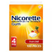 Nicorette Smoking Cessation Aid 4Mg Gum Fruit Chill - 100Ct