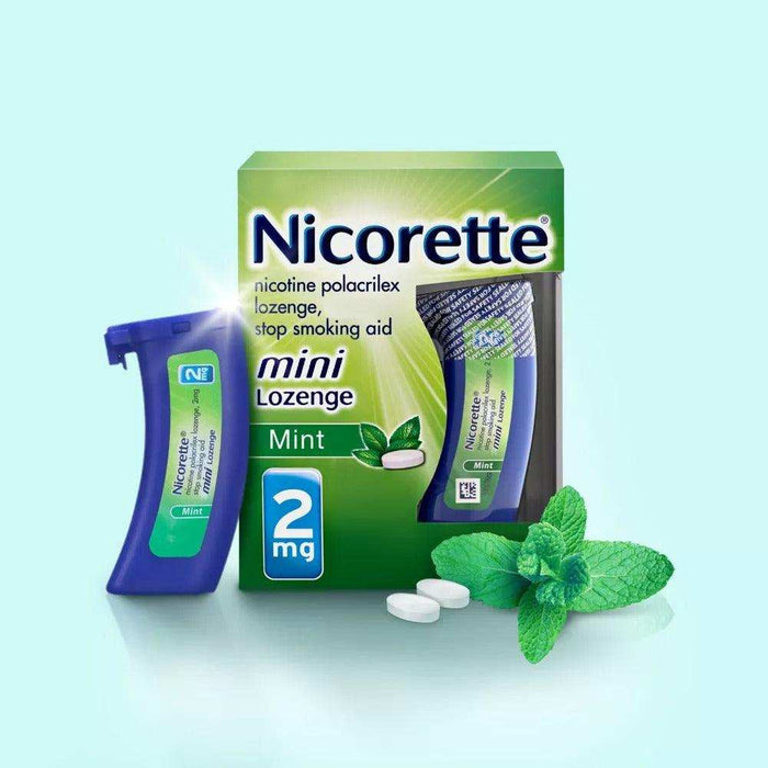 Nicorette Lozenge Mini 2Mg Mint - 81Ct