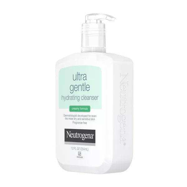Neutrogena Ultra Gentle Hydrating Creamy Facial Cleanser - 12 Fl Oz - Elvoros