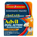 Advil Dual Action Coated Tablets, Acetaminophen + Ibuprofen