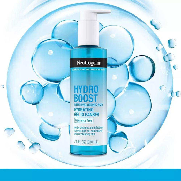 Neutrogena Hydro Boost Hydrating Cleansing Gel Fragrance Free - 7.8oz - Elvoros