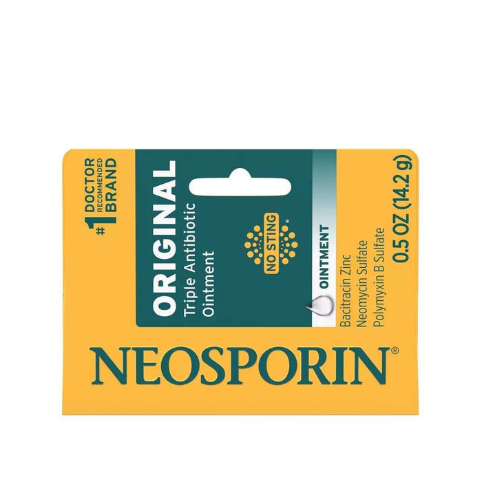 Neosporin Original First Aid Antibiotic Bacitracin Ointment - 0.5 Oz - Elvoros