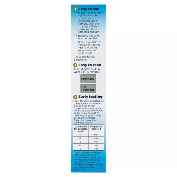 Clearblue Digital Pregnancy Test - 2 Ct