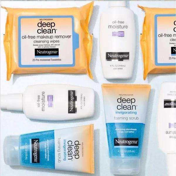 Neutrogena Deep Clean Gentle Daily Facial Scrub - 4.2 Fl Oz - Elvoros
