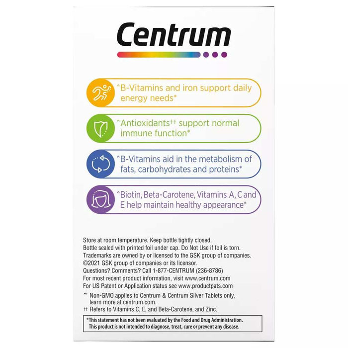 Centrum Women Multivitamin & Multimineral Supplements Tablets