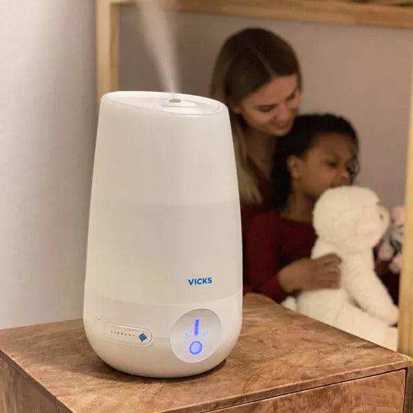 Vicks Filter Free Plus Cool Mist Ultrasonic Humidifier - Elvoros