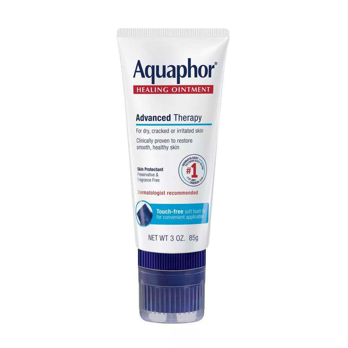 Aquaphor Healing Ointment with Touch-Free Applicator - 3 oz - Elvoros