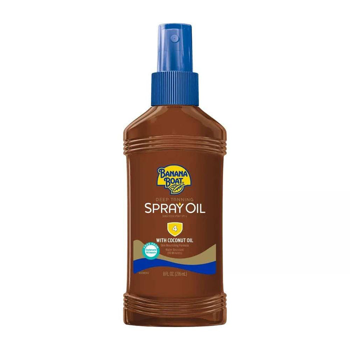 Banana Boat Deep Tanning Oil Pump Spray Sunscreen SPF 4