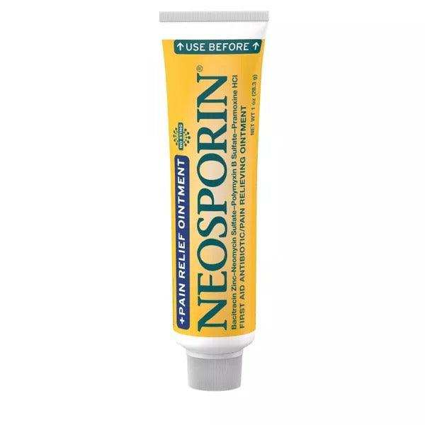 Neosporin + Pain Relief Max Strength Antibiotic Ointment - 1 oz - Elvoros